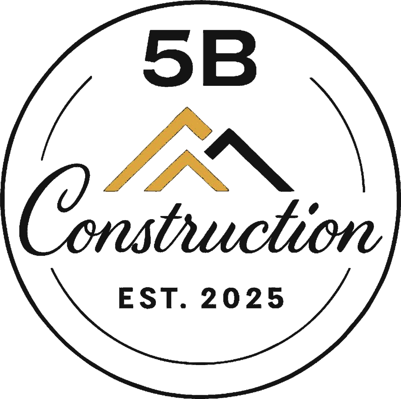 5B Construction logo